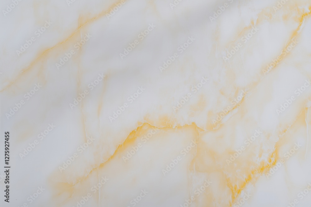Naklejka premium Elegant white and gold marble texture background with subtle veins
