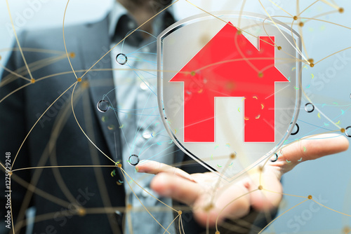 home data. Digital cyberspa...