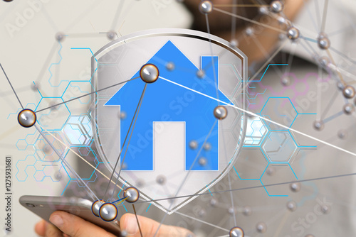 house. data Big data visual...