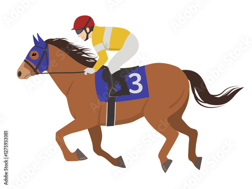 競馬のベクターイラスト