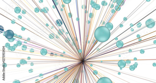 technology with polygonal s...