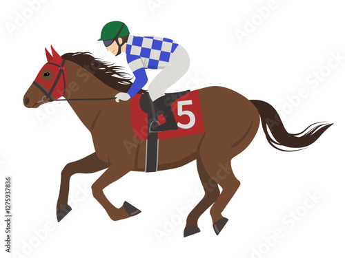 競馬のベクターイラスト