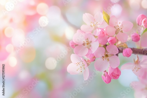 Close-up shot of a pink flower blooming on a tree trunk