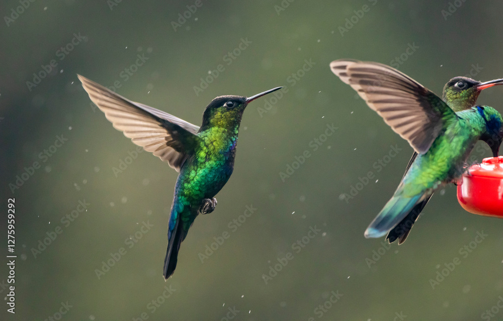 Fototapeta premium hummingbird in flight