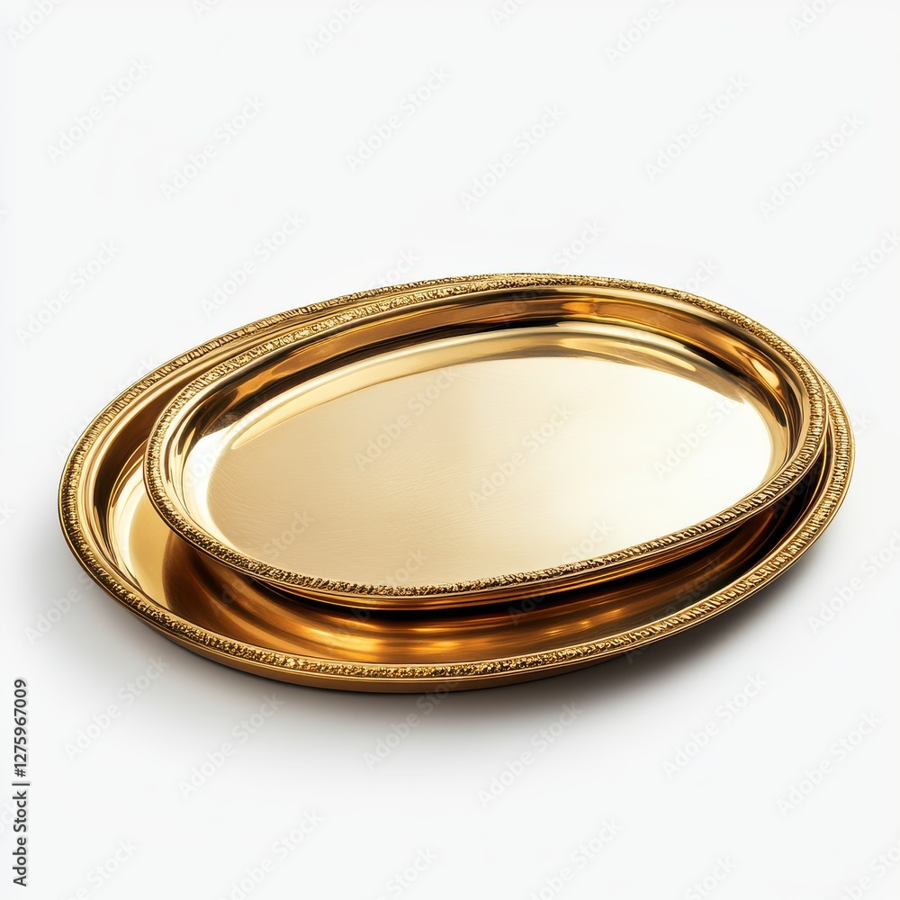 Gold and green paper lanterns isolated on white background. Gold and green paper lanterns isolated on white background.