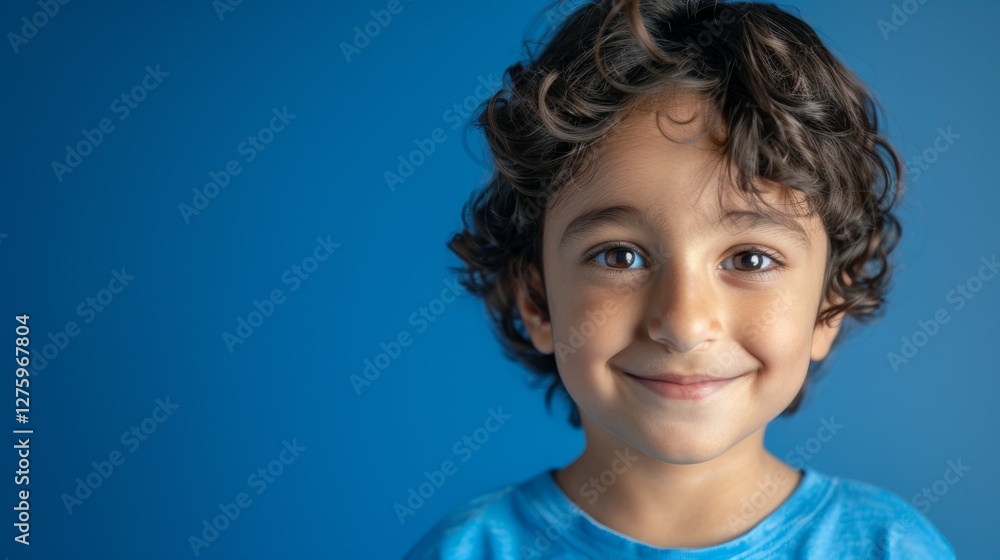 A young boy smiling at the camera. A young boy smiling at the camera.