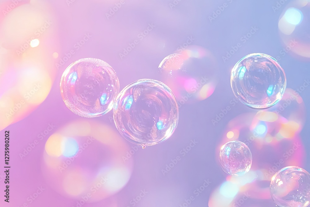 Bubbles and balloons. Bubbles and balloons.