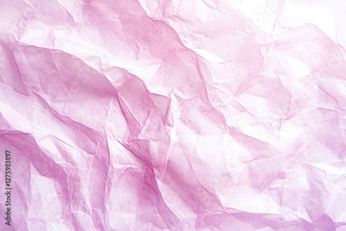 Wallpaper Mural A close-up shot of a piece of pink paper with texture and folds, suitable for use in documents or decorative designs Torontodigital.ca
