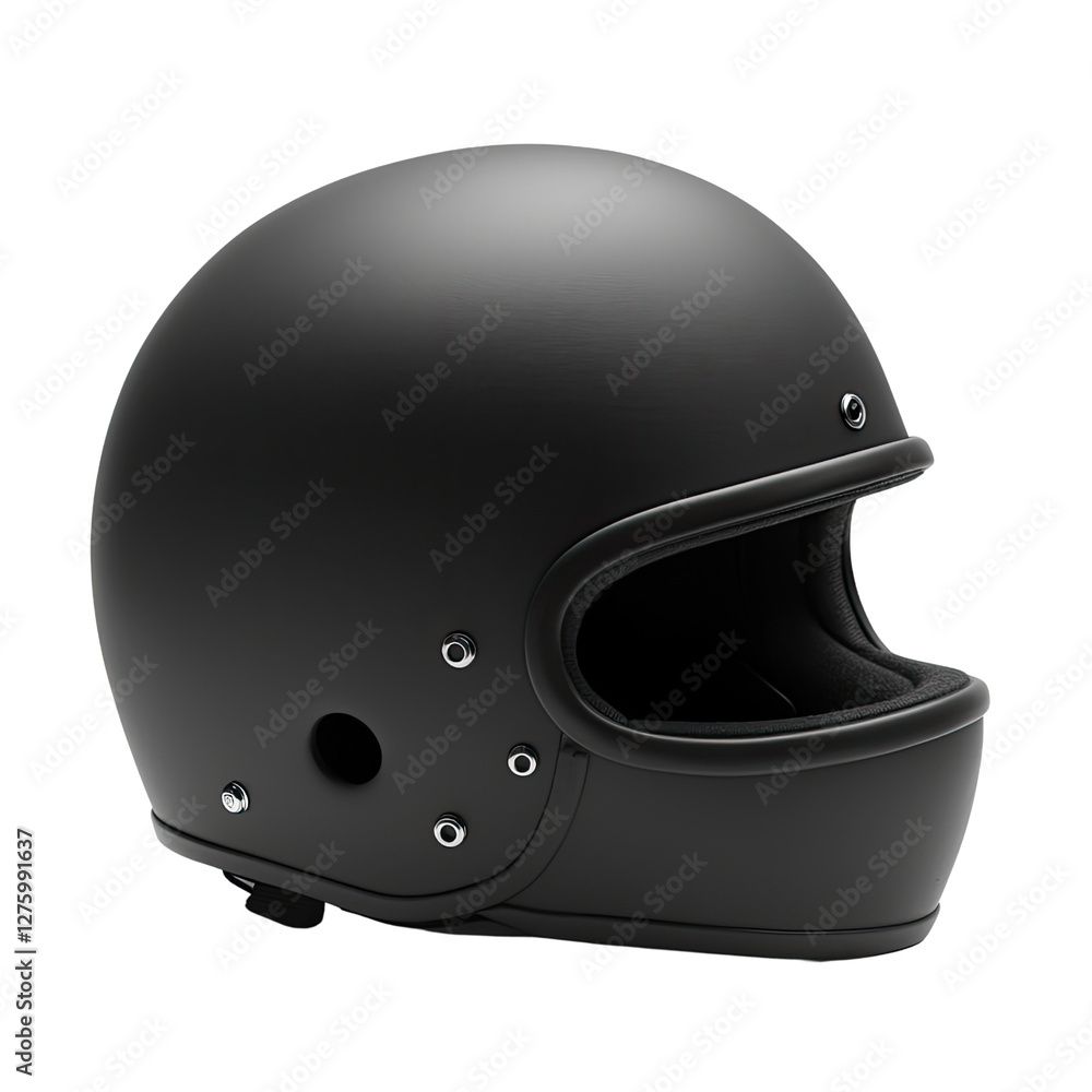 Matte Black Motorcycle Helmet with Smooth Finish and Open Face Design for Safety and Style in Riding Matte Black Motorcycle Helmet with Smooth Finish and Open Face Design for Safety and Style in Riding
