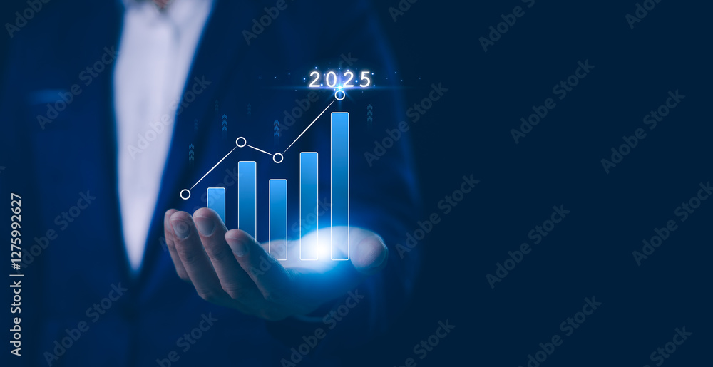 2025 to 2026 business growth strategic investment capital, goal of success, stock market. Company comprehensive plan budget, trend for year. Analyzing financial data and market trends from 2024.