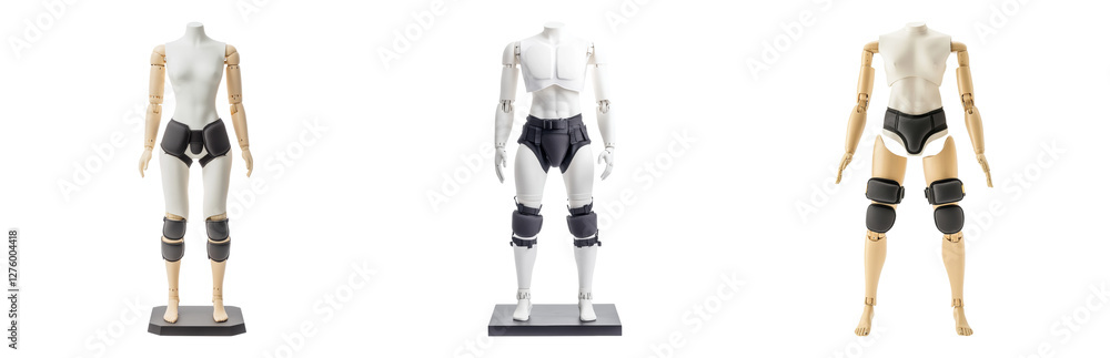 Adjustable Mannequin for Clothing Display and Fittings Isolated on transparent background Adjustable Mannequin for Clothing Display and Fittings Isolated on transparent background