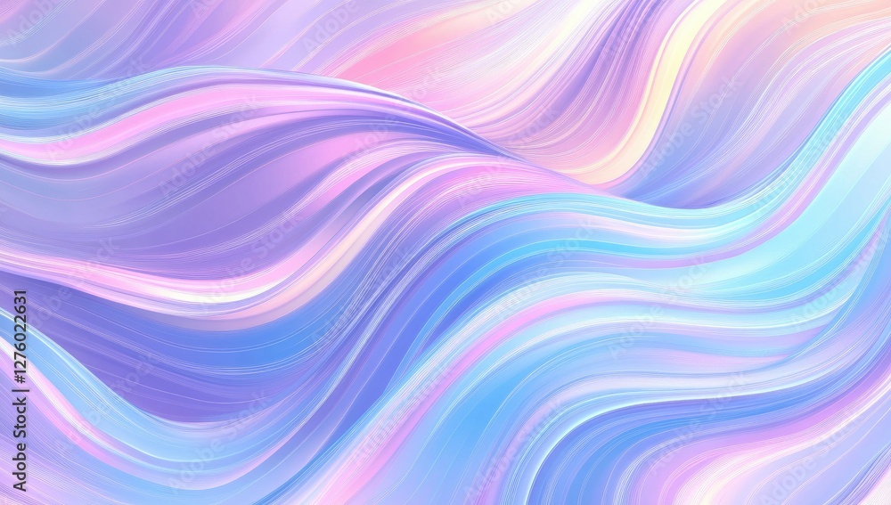 Obraz premium Pastel wave abstract background texture design