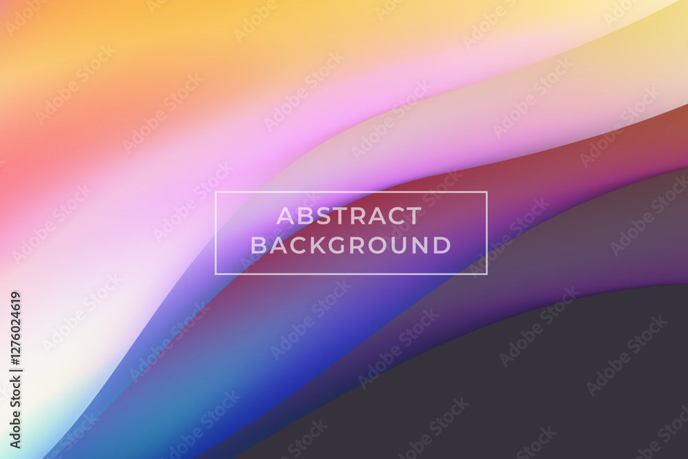 Fluid Abstract Gradation Background Design Template Fluid Abstract Gradation Background Design Template