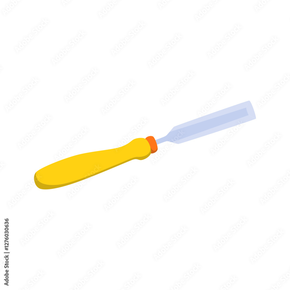 Chisel Tool Construction Tool Illustration Chisel Tool Construction Tool Illustration