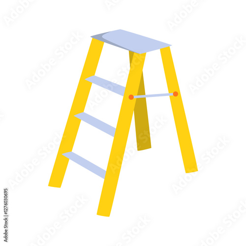 Construction Ladder Tool Illustration