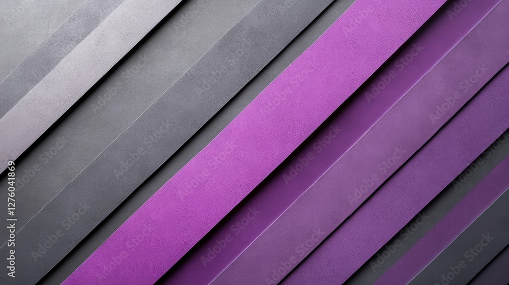 Fototapeta premium abstract purple and gray diagonal stripes background