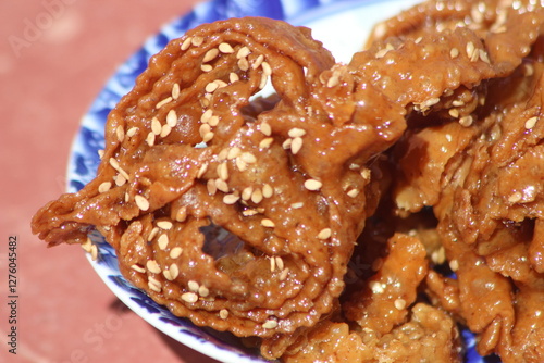 Chebakia or Shebakia, Sweet Moroccan Cookie photo