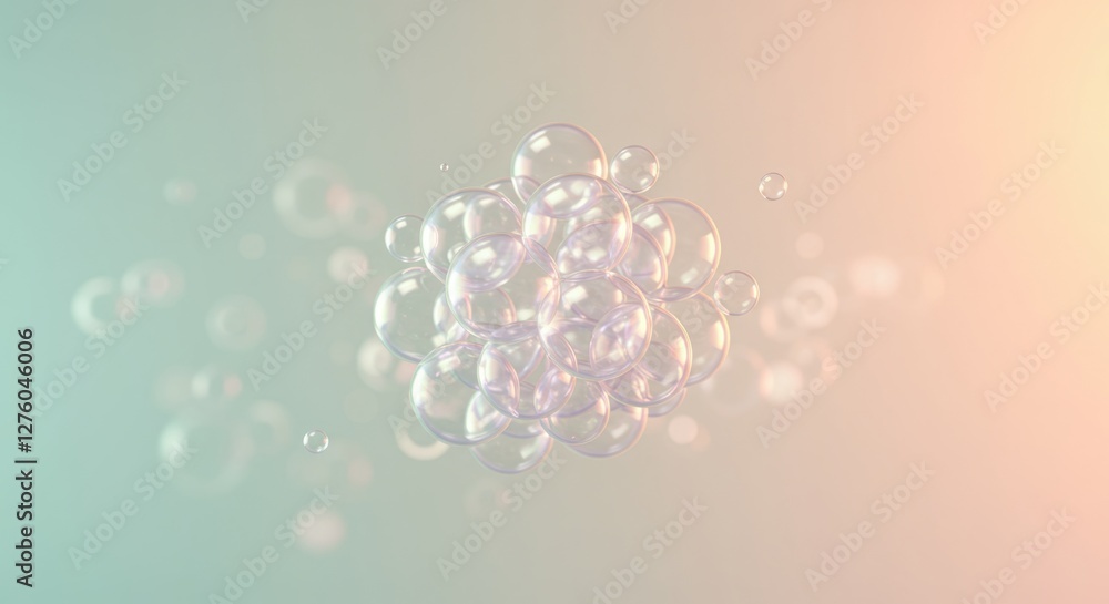 bubbles on a pink background bubbles on a pink background