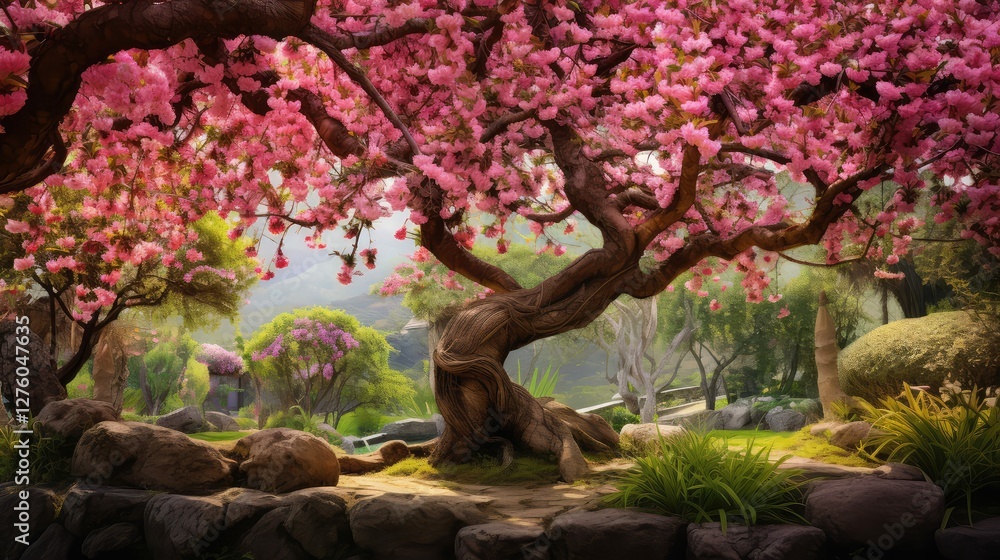Obraz premium flowers peach blossom tree