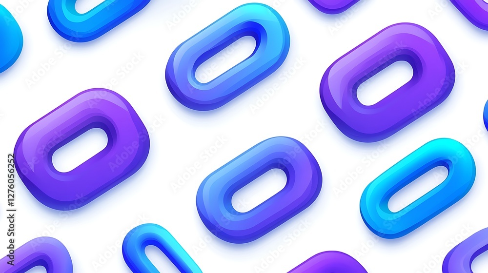 Colorful abstract shapes pattern Colorful abstract shapes pattern