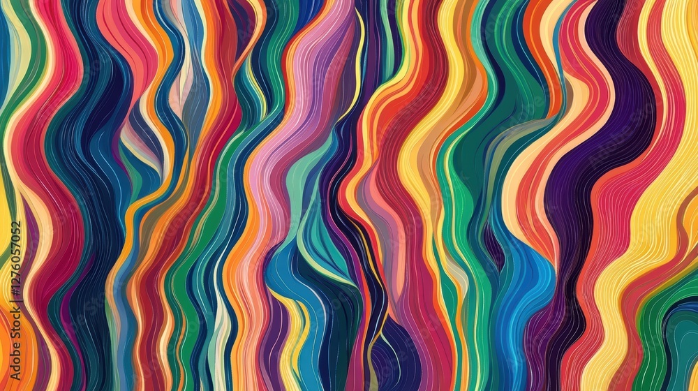 colorful abstract wave pattern background colorful abstract wave pattern background