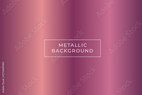 Pink Metallic Background Design Template