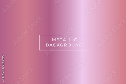 Pink Metallic Background Design Template