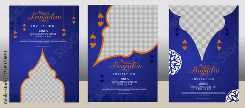 Ramadan invitation party template 