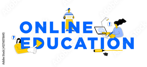 Online Courses and Digital Learning Banner