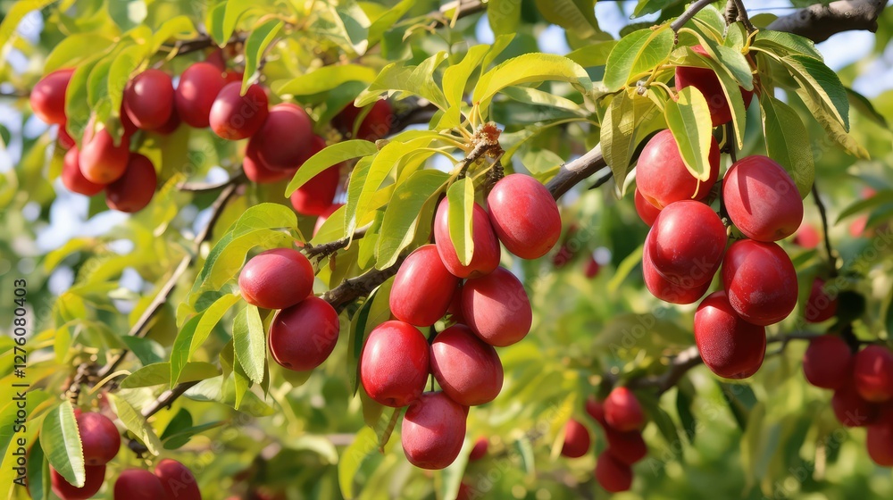 fruit jujube tree fruit jujube tree