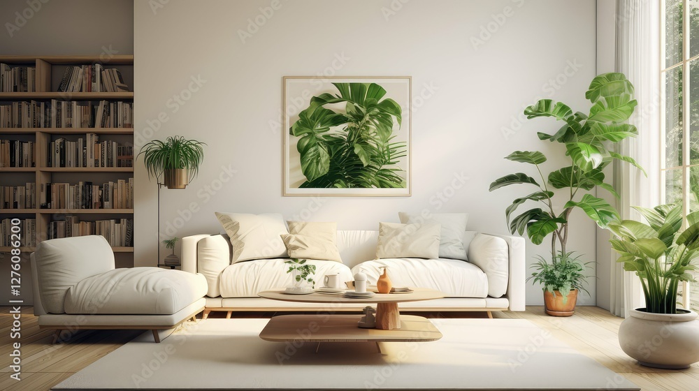 Fototapeta premium decor living rooms with plants