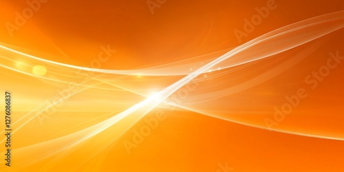 Abstract Orange Background Dynamic Light Waves Design art sun gold glow fire warm heat