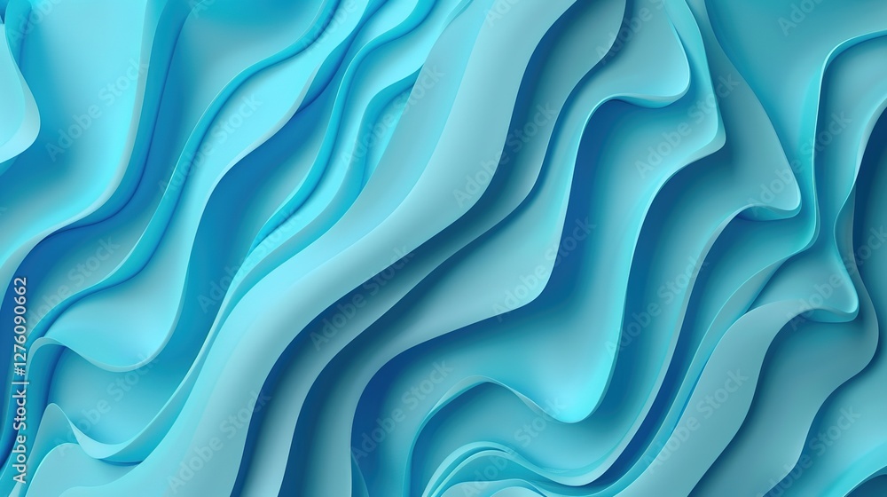 Obraz premium _abstract_gradient_blue_color_background