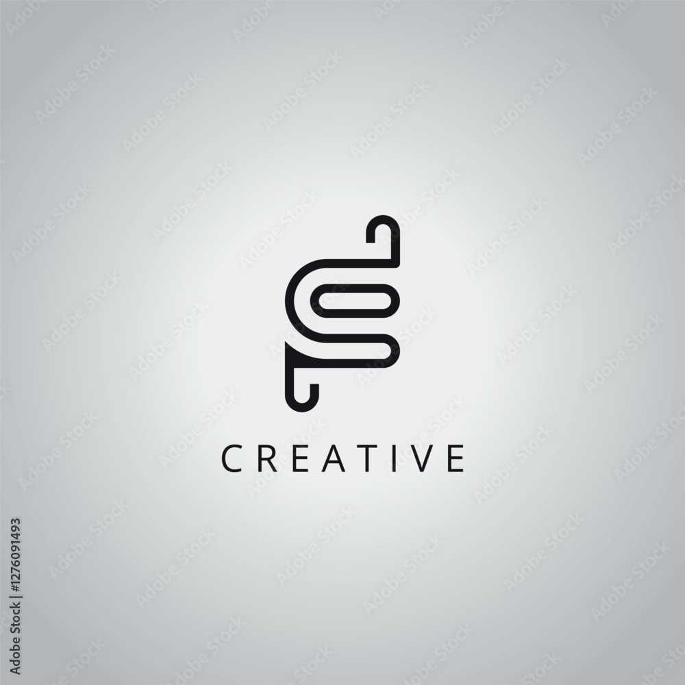 Creative Minimal FD DF Letter Business Logo Design Vector Icon Symbol. Creative Minimal FD DF Letter Business Logo Design Vector Icon Symbol.