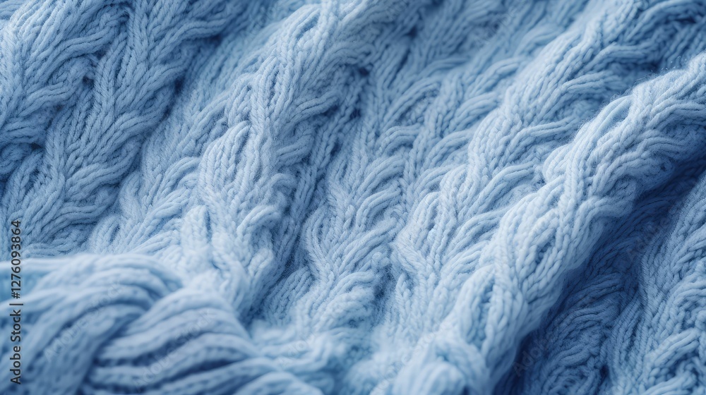 knitted soft blue texture knitted soft blue texture