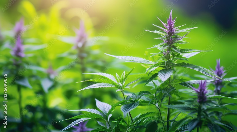 green weed plant background green weed plant background