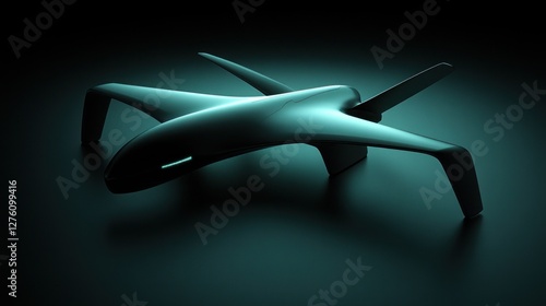 Futuristic Aircraft Design: Sleek, Stealthy, and Sustainable