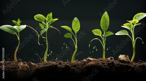 nature plants growing time lapse