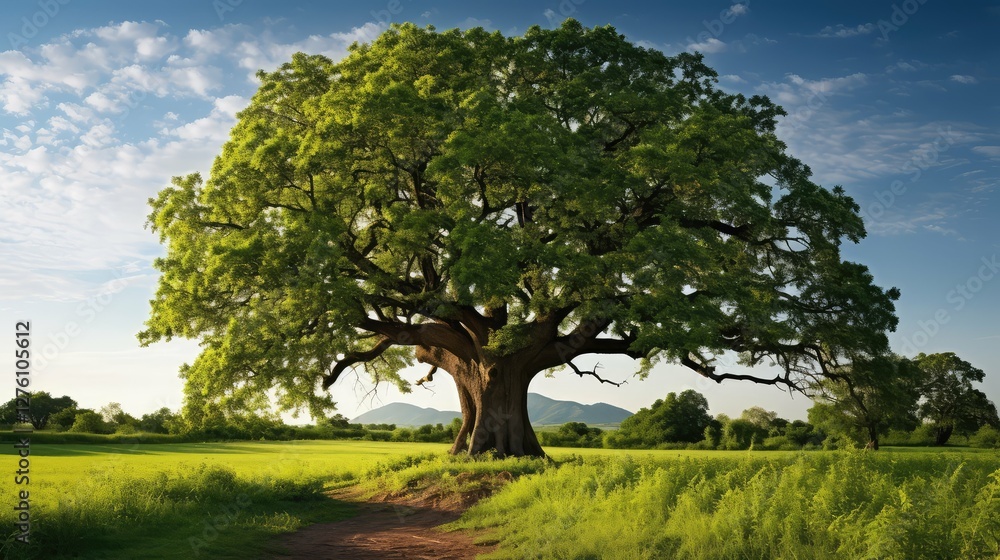 Obraz premium sapling nursery trees