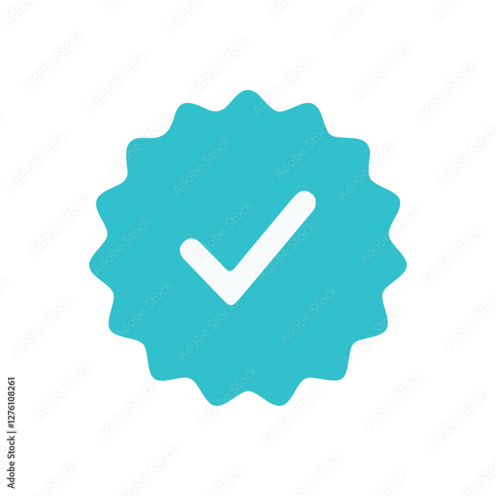 verify icon. Checkmark icon. Verified checkmark icon set. Vector illustration eps 10 verify icon. Checkmark icon. Verified checkmark icon set. Vector illustration eps 10