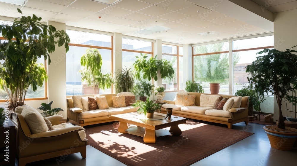 Fototapeta premium design corporate office space