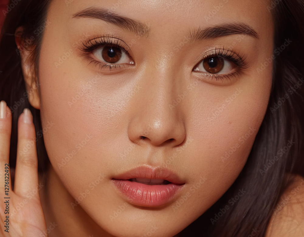 Obraz premium portrait of beautiful Asian girl