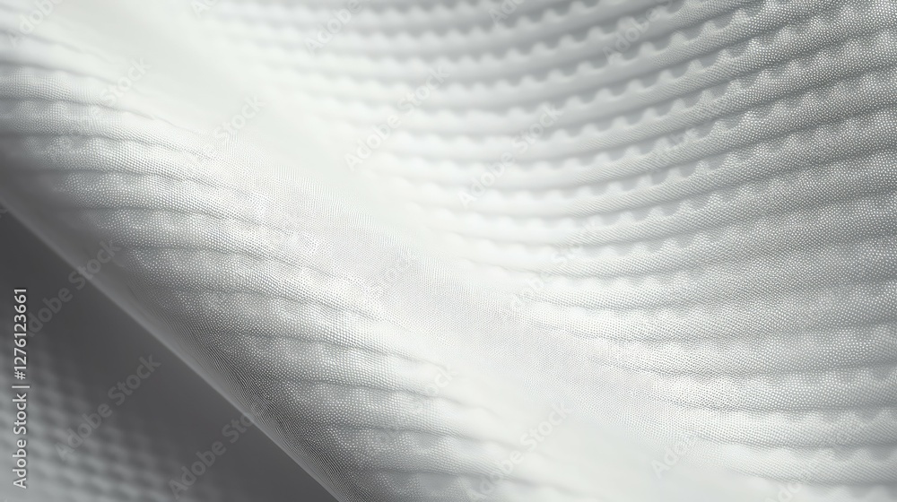 Naklejka premium weave white carbon