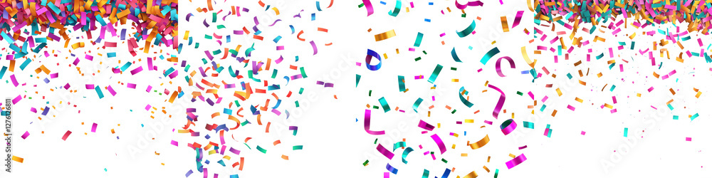 Vibrant Confetti Explosion with Colorful Abstract Background Festive and joyful scene filled with bursting colorful confetti creating a dynamic and energetic atmosphere perfect for birthday new year Vibrant Confetti Explosion with Colorful Abstract Background Festive and joyful scene filled with bursting colorful confetti creating a dynamic and energetic atmosphere perfect for birthday new year