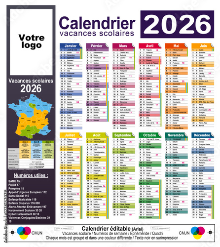 Calendrier 2026 - 02