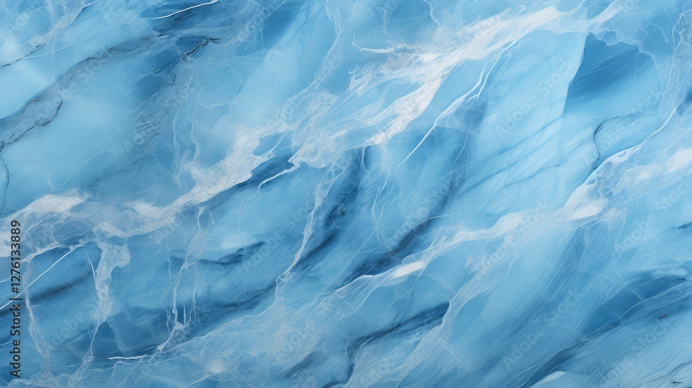 Obraz premium luxurious blue background marble