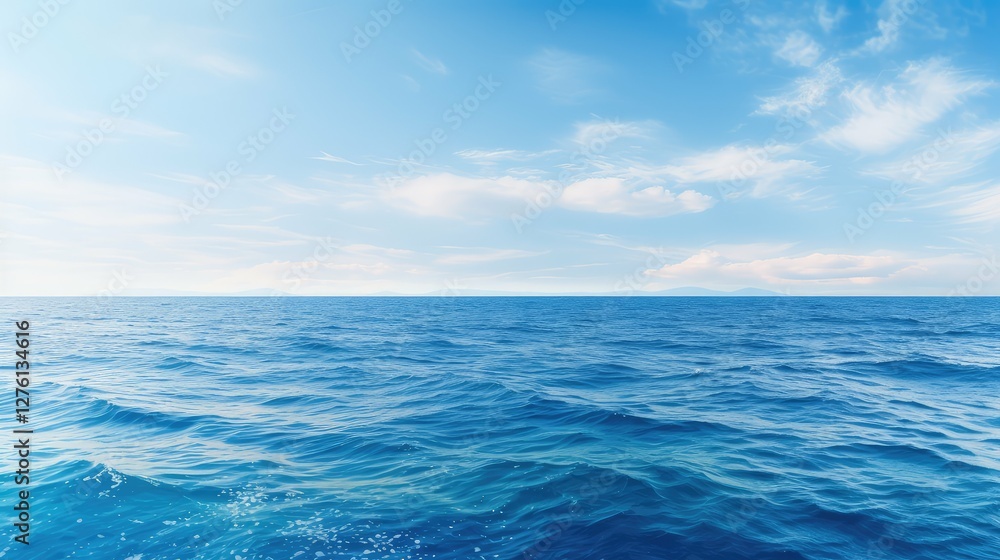 Fototapeta premium freedom blue water background