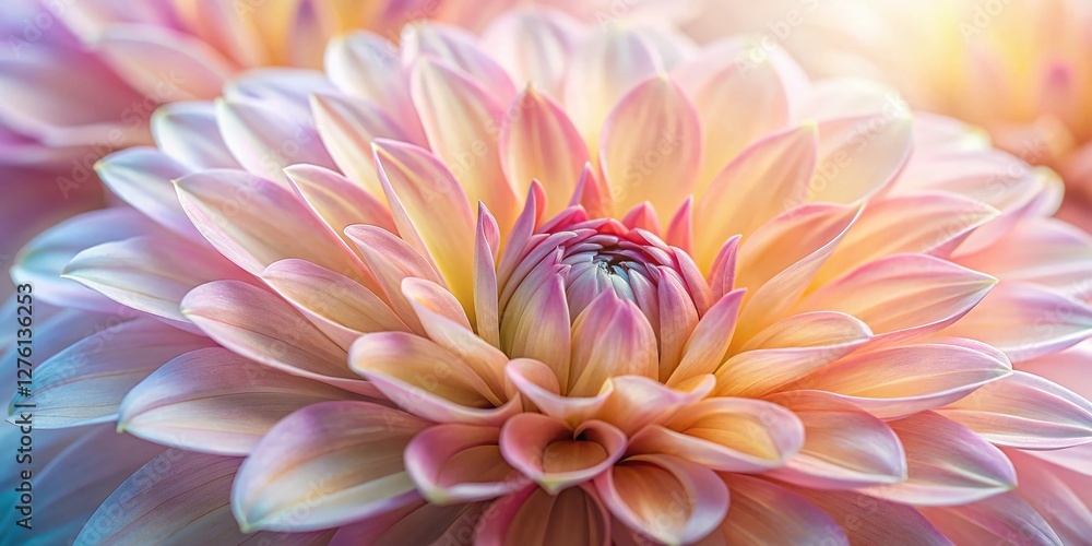 Delicate Flower Petals: Close-up Macro Photography of Intricate Veining Delicate Flower Petals: Close-up Macro Photography of Intricate Veining