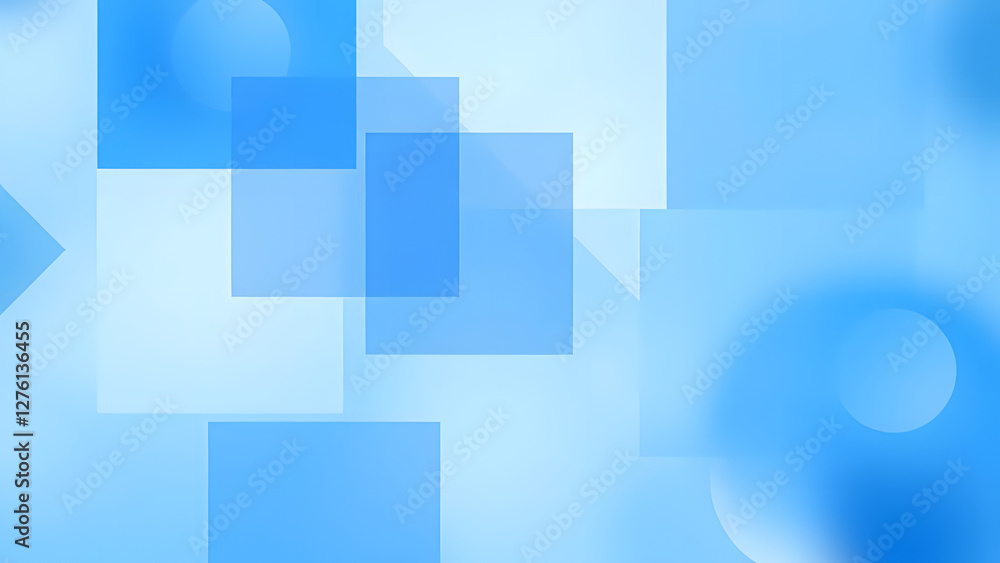 Abstract blue background with geometric square patterns Abstract blue background with geometric square patterns