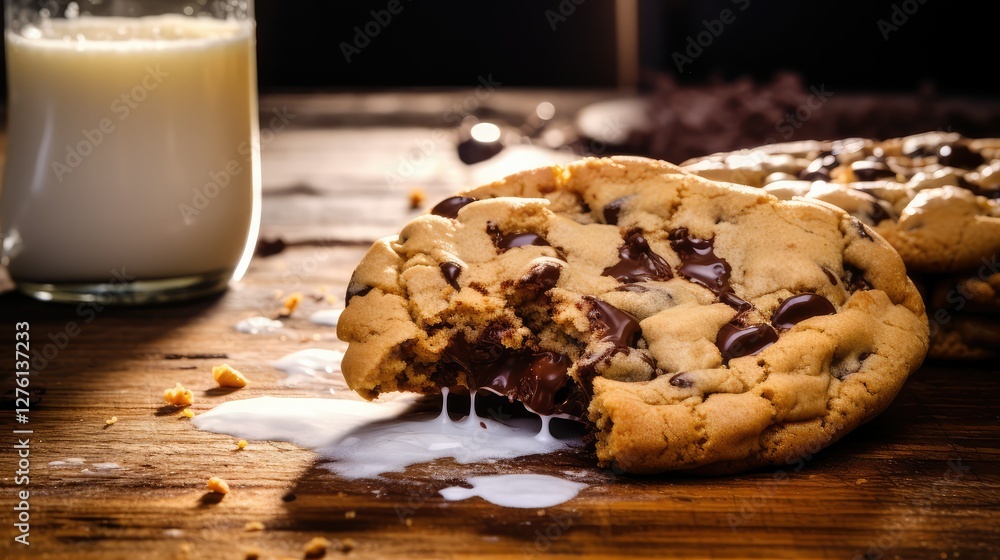 Fototapeta premium warm open house cookies